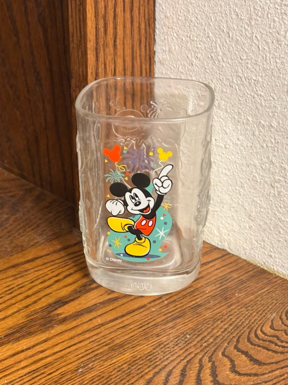 Walt Disney World Celebration McDonalds Glass